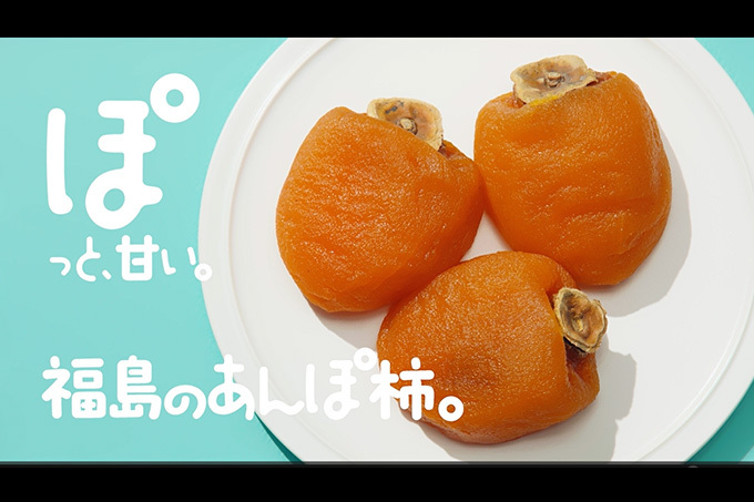 あんぽ柿店頭PR動画
